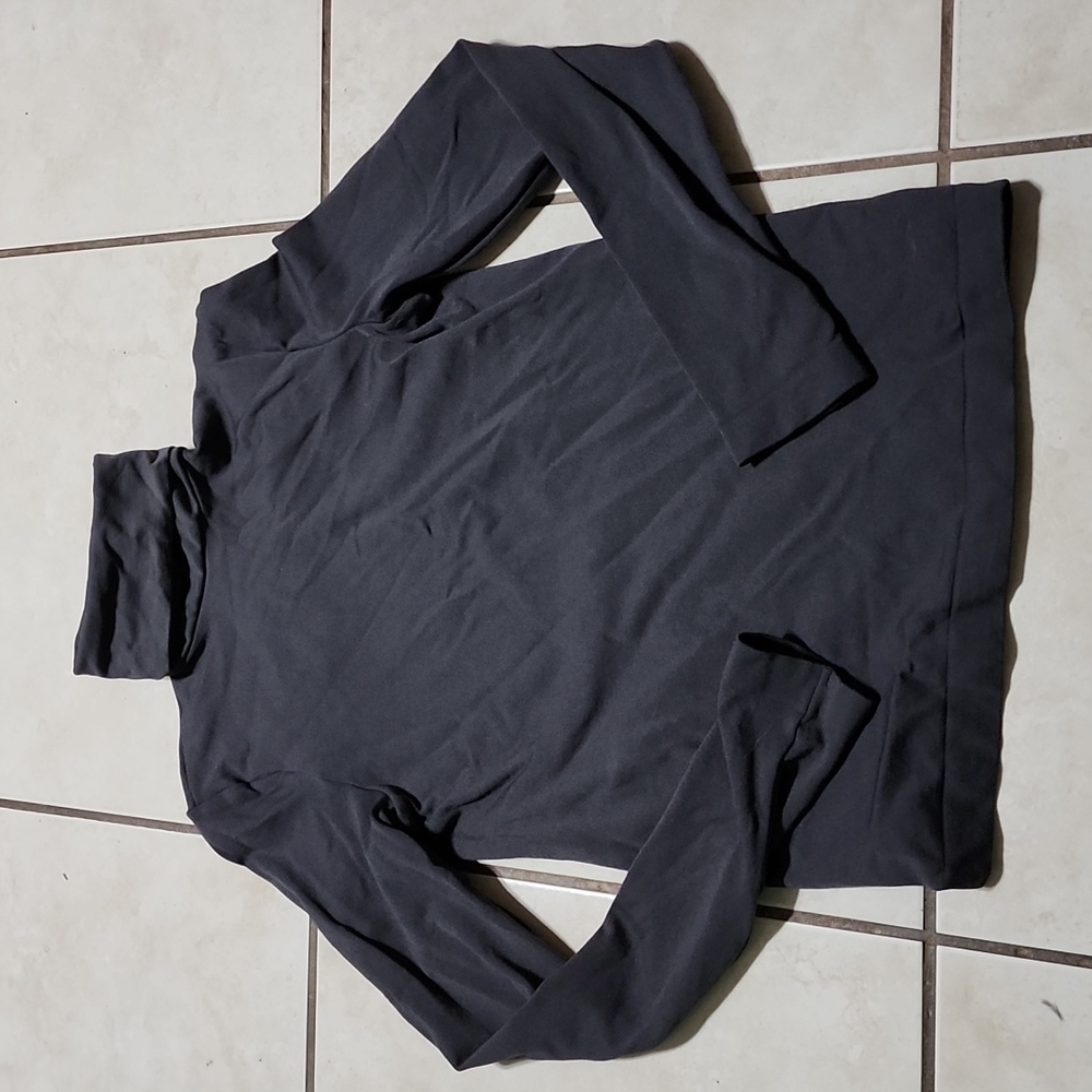 Wolford Turtle Neck Pullover - Charcoal - Small